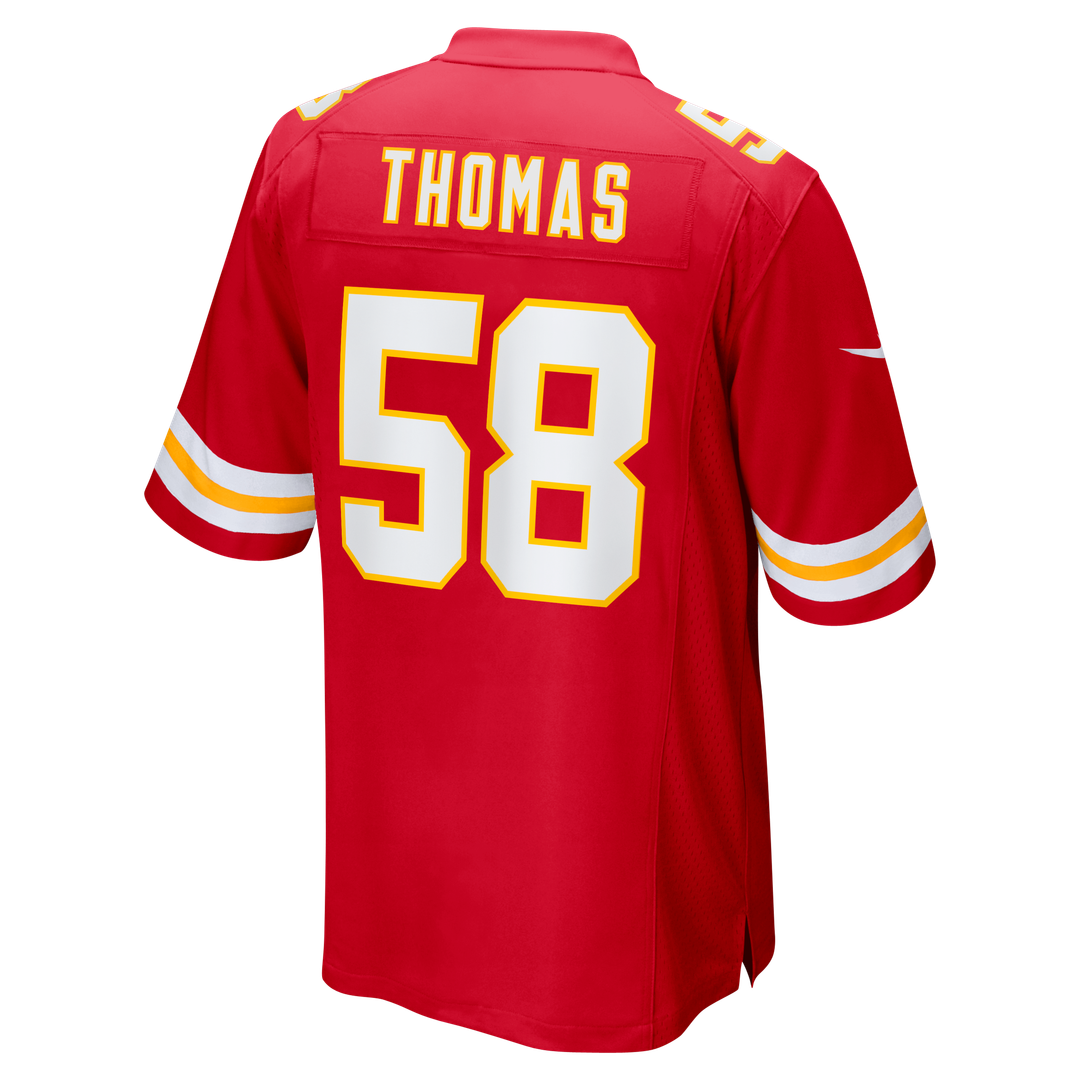 Derrick Thomas Kansas City Chiefs Game Jersey - Red