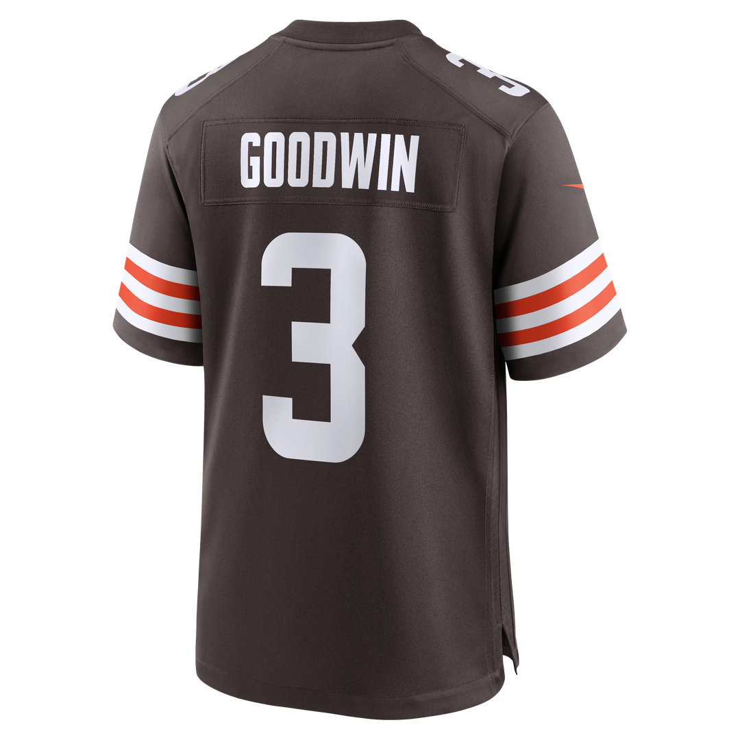 Marquise Goodwin Cleveland Browns Game Jersey - Brown