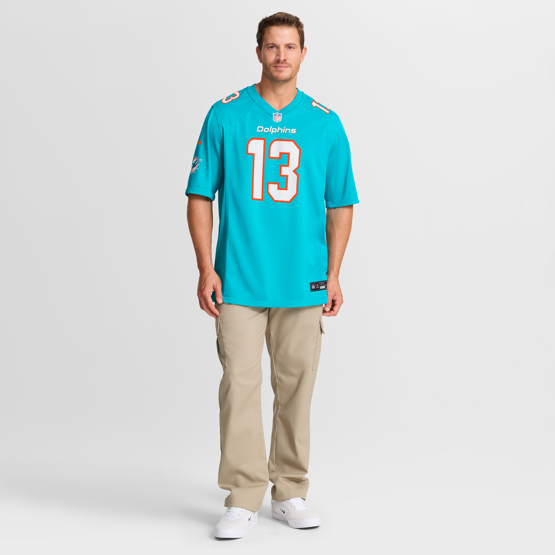 Dan Marino Miami Dolphins Game Jersey - Aqua
