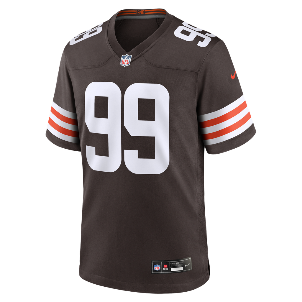Logan Fano Cleveland Browns Game Jersey - Brown
