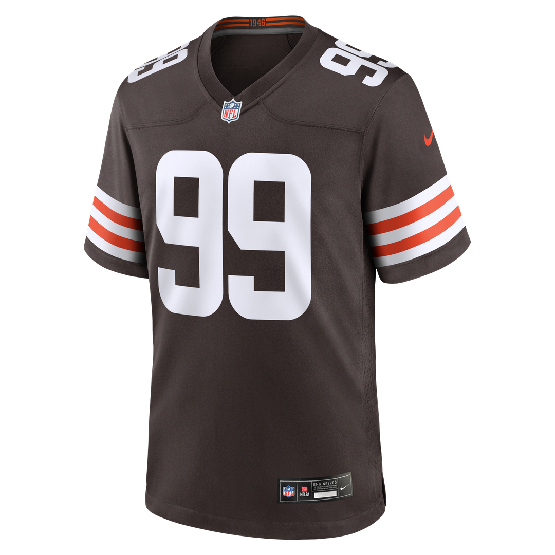 Logan Fano Cleveland Browns Game Jersey - Brown