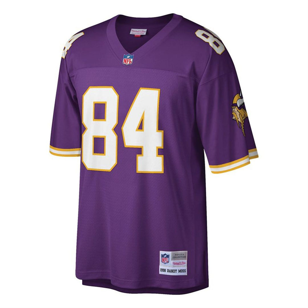 Randy Moss Minnesota Vikings Big & Tall 1998 Legacy Jersey - White