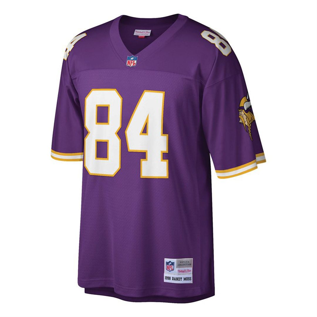 Randy Moss Minnesota Vikings Big & Tall 1998 Legacy Jersey - White