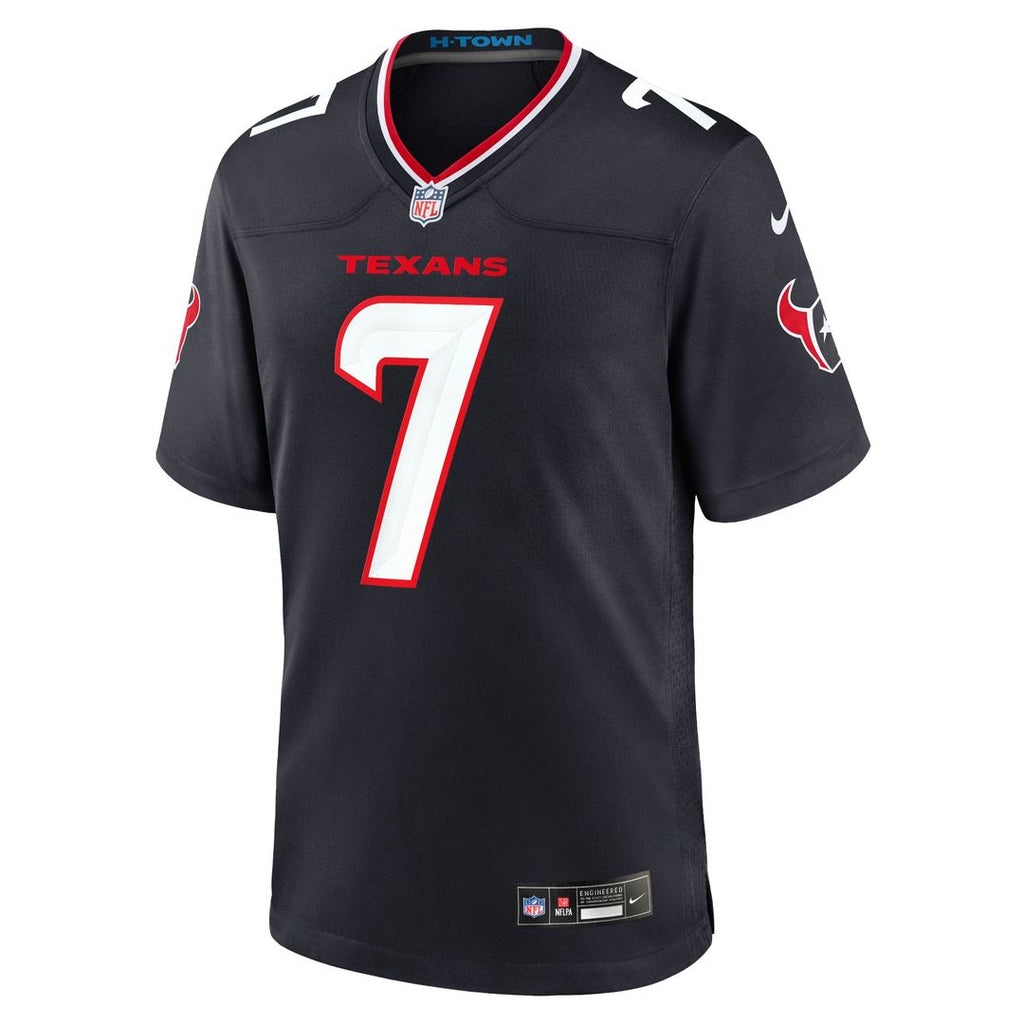 C.J. Stroud Houston Texans Game Jersey - Navy
