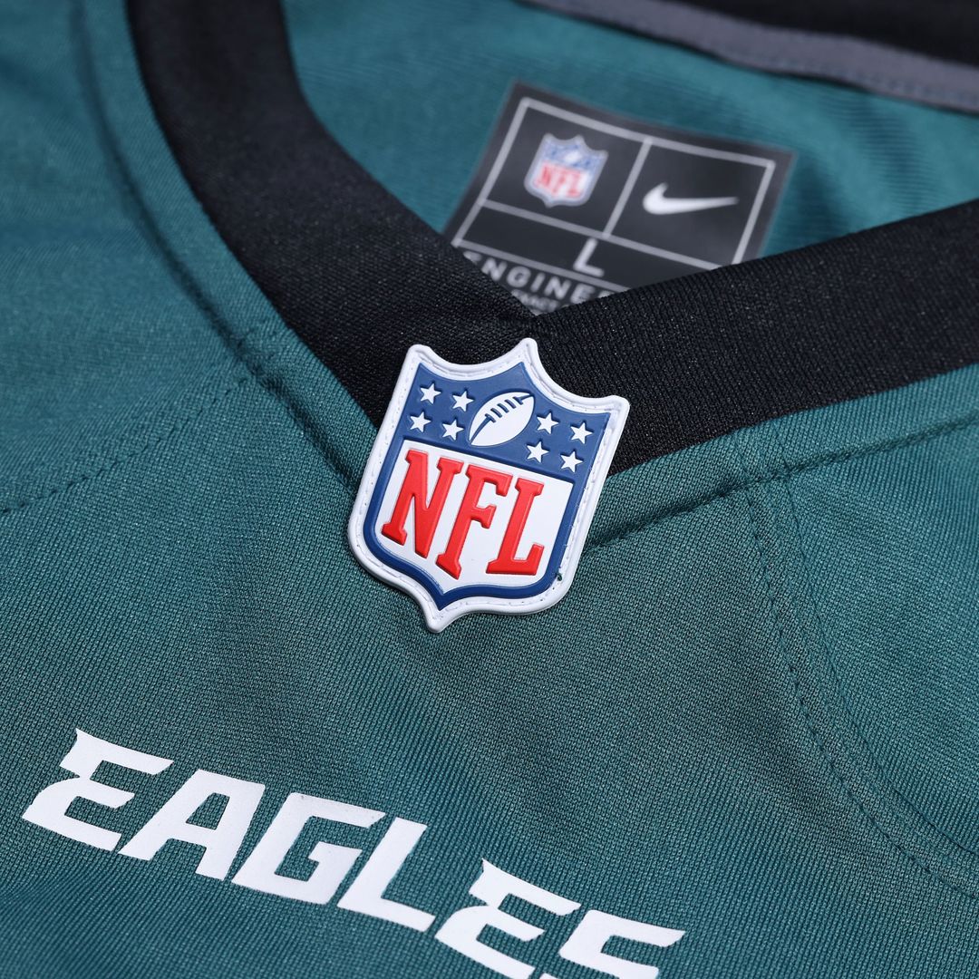 Jalen Carter Philadelphia Eagles Game Jersey - Midnight Green