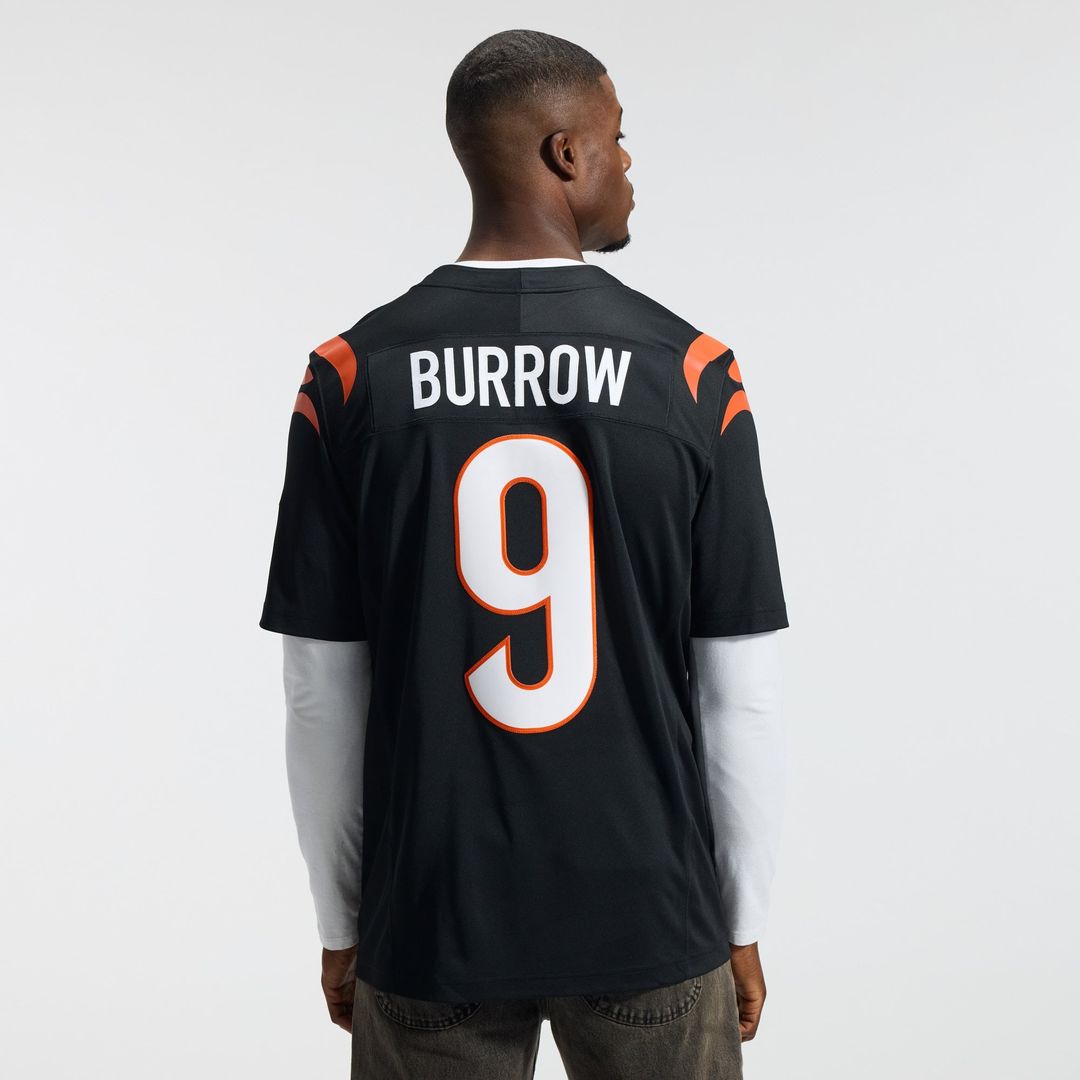 Joe Burrow Cincinnati Bengals Vapor F.U.S.E. Stitched Limited Jersey - Black