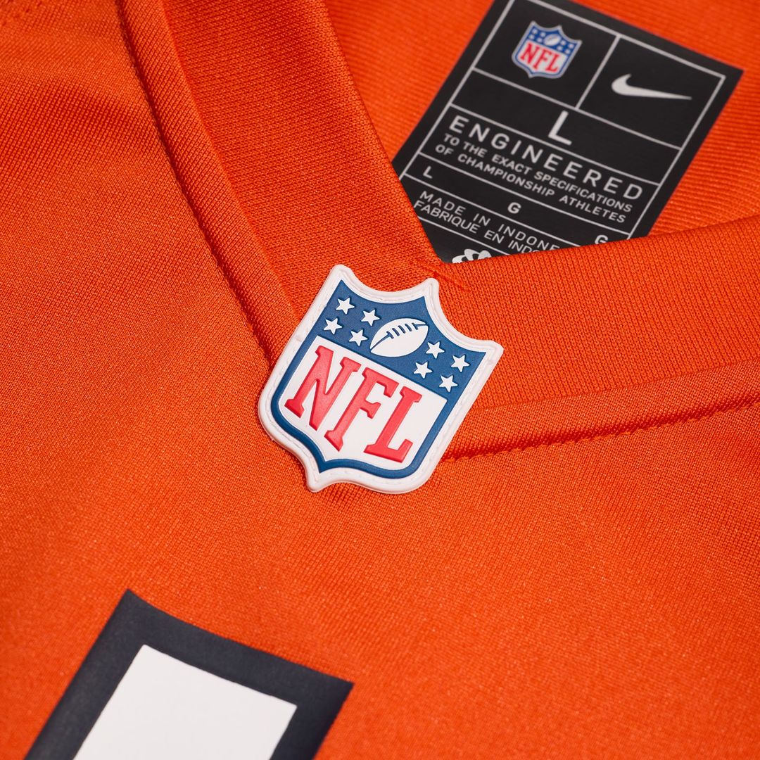 Caleb Williams Chicago Bears Alternate Game Jersey - Orange