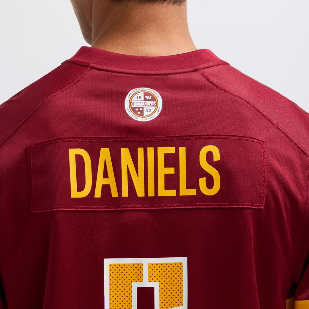 Jayden Daniels Washington Commanders Game Jersey - White
