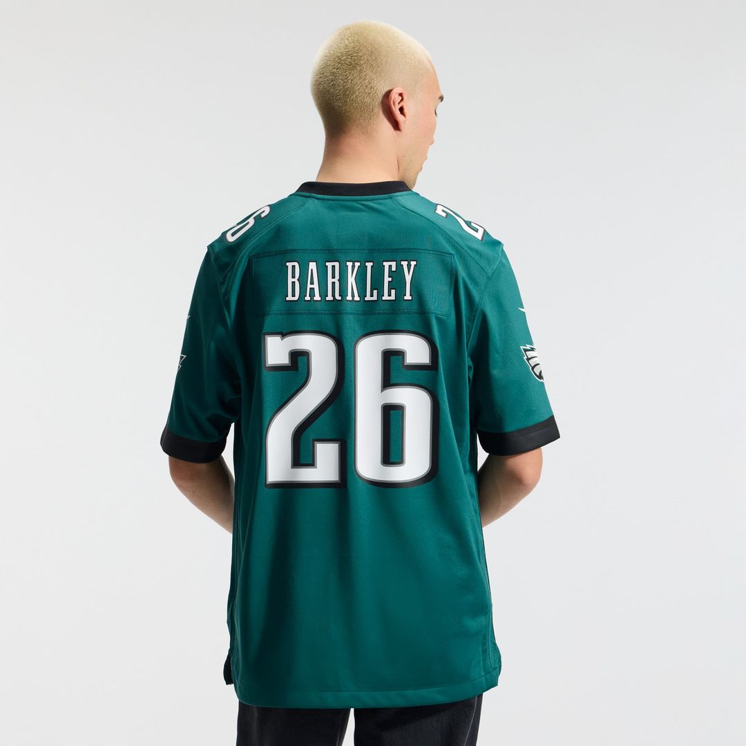 Saquon Barkley Philadelphia Eagles Alternate Game Jersey - Black