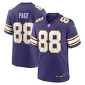 Alan Page Minnesota Vikings Alternate Game Jersey - Purple