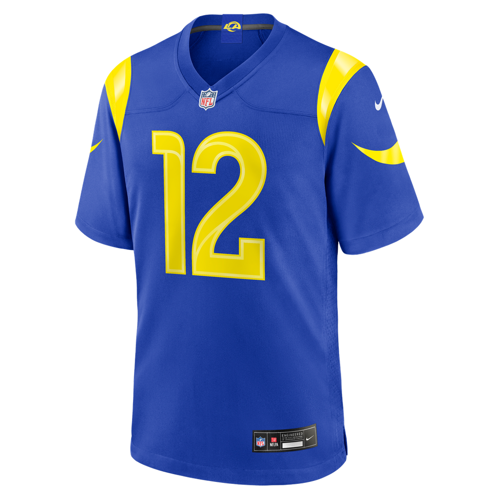 Puka Nacua Los Angeles Rams White Game Jersey - White