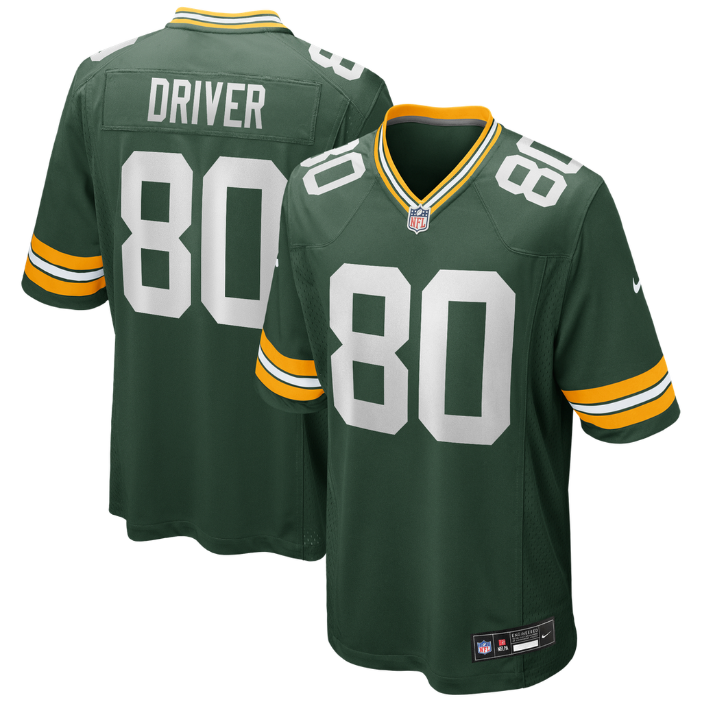 Donald Driver Green Bay Packers Game Jersey - Green