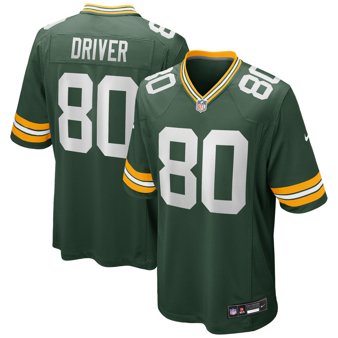 Donald Driver Green Bay Packers Game Jersey - Green