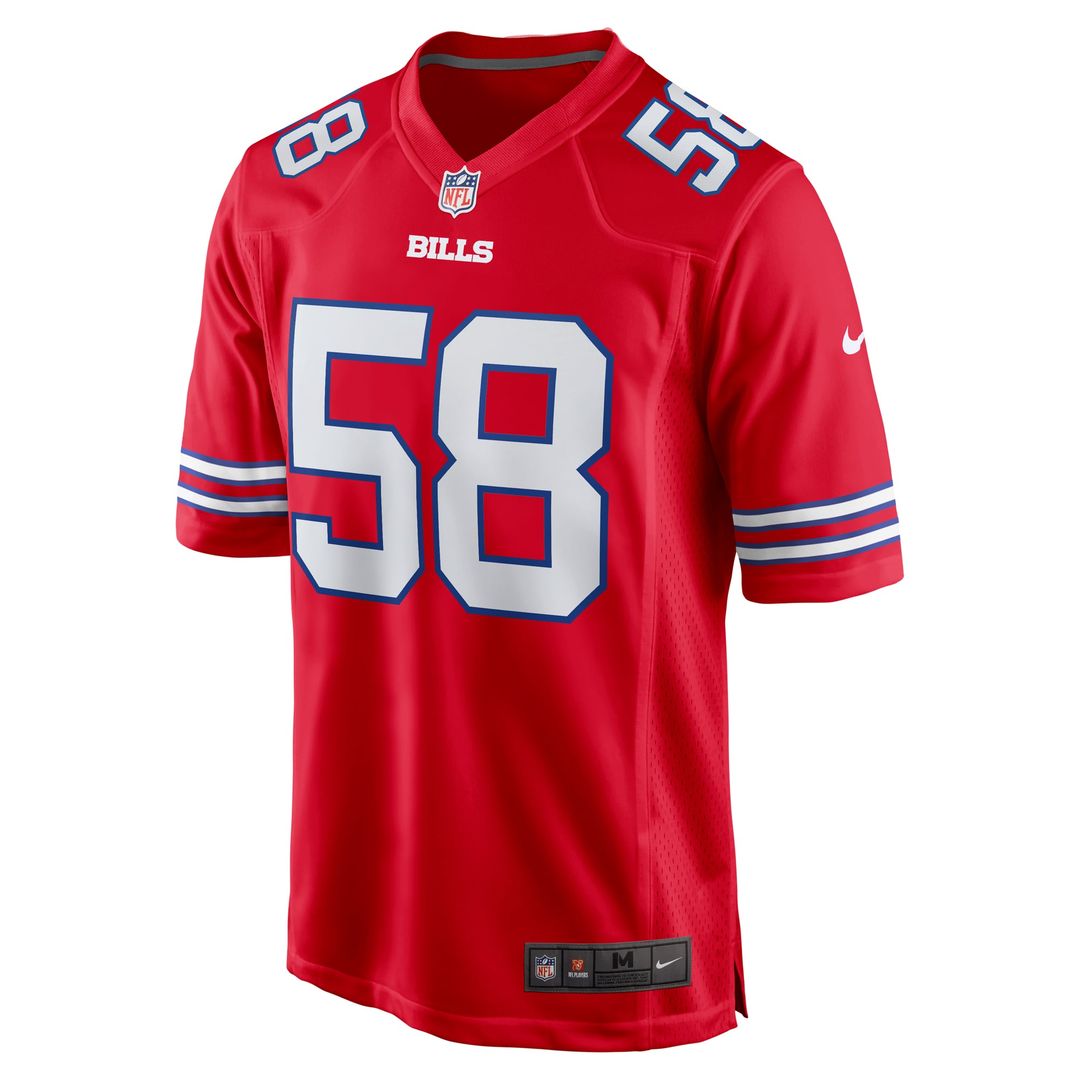 Matt Milano Buffalo Bills Game Jersey - Royal Blue