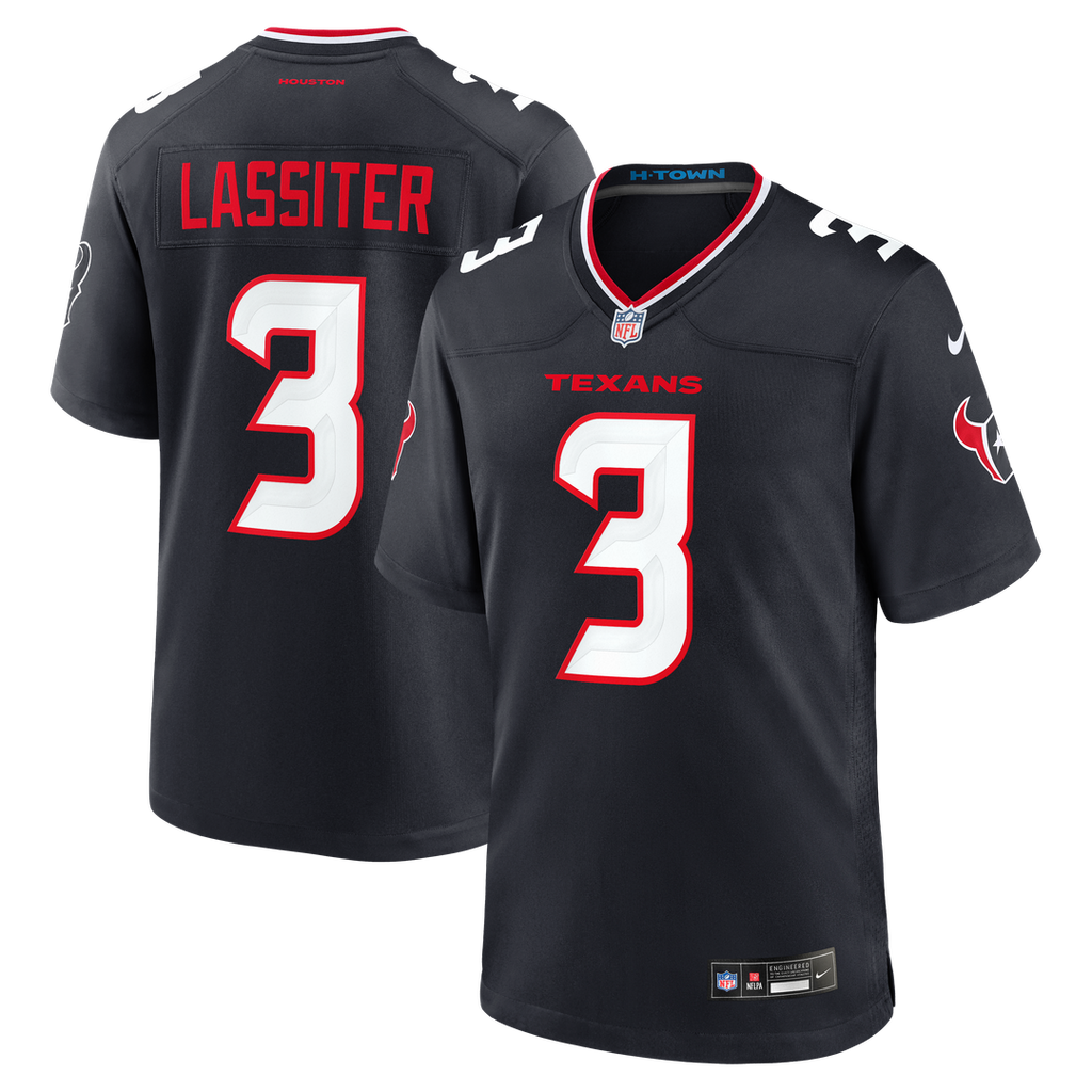 Kamari Lassiter Houston Texans Game Jersey - Navy