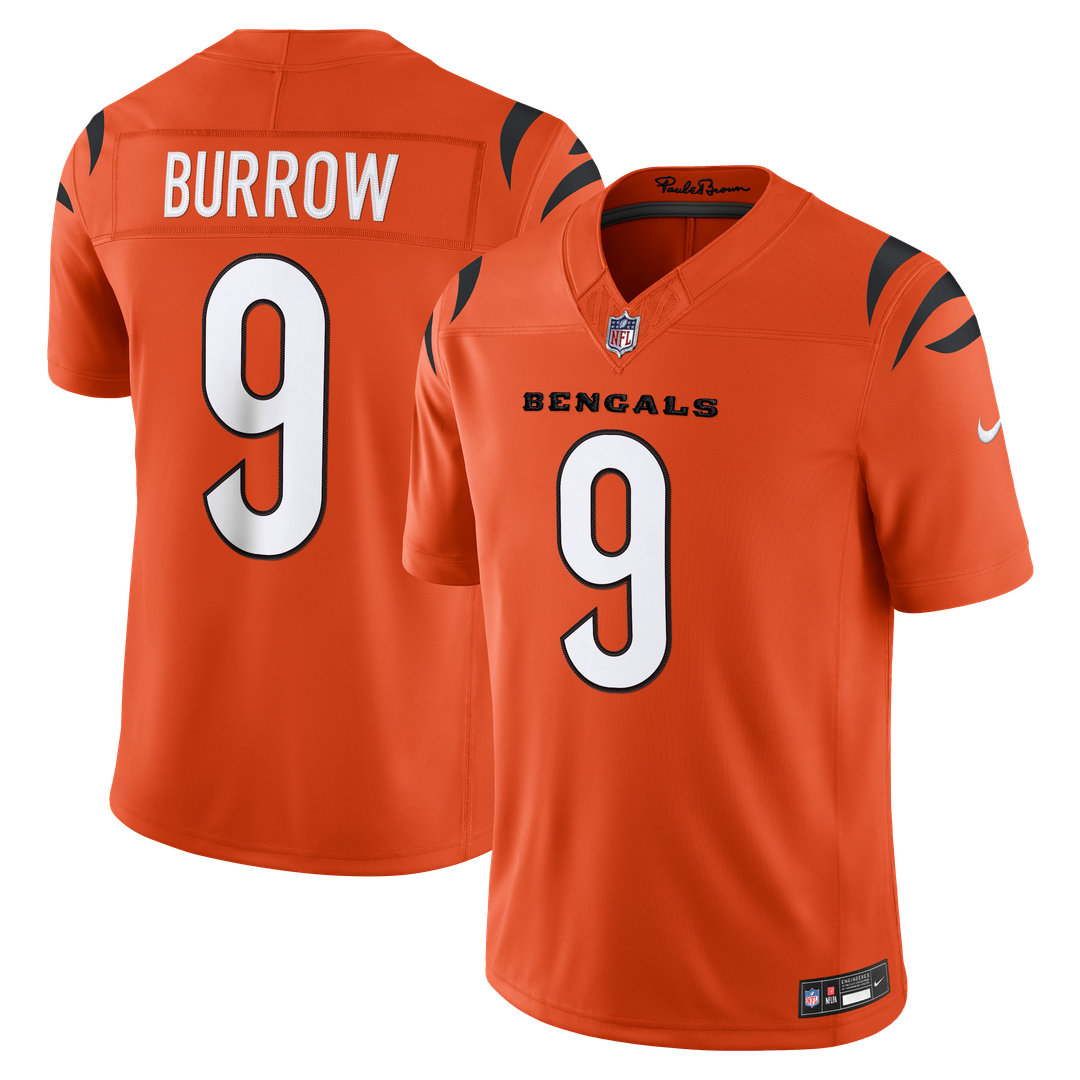 Joe Burrow Cincinnati Bengals Vapor F.U.S.E. Stitched Limited Jersey - White