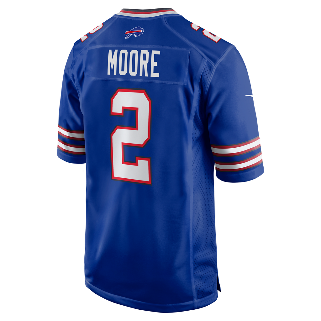 D.J. Moore Buffalo Bills Game Jersey - Royal Blue