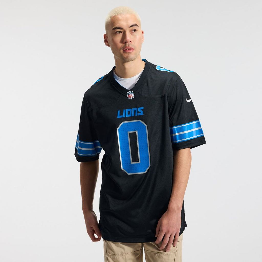 Jahmyr Gibbs Detroit Lions Game Jersey - White