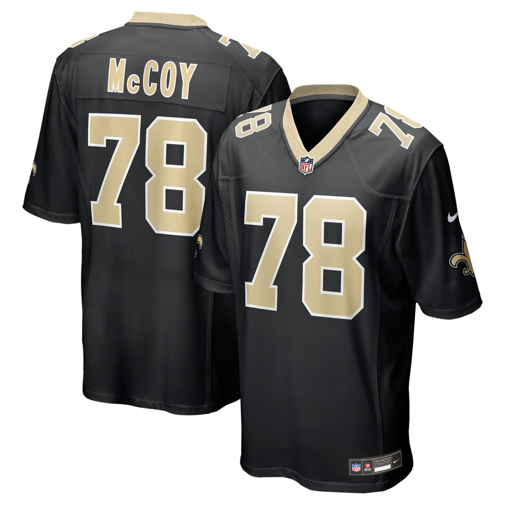 Erik Mccoy New Orleans Saints Game Jersey - Black