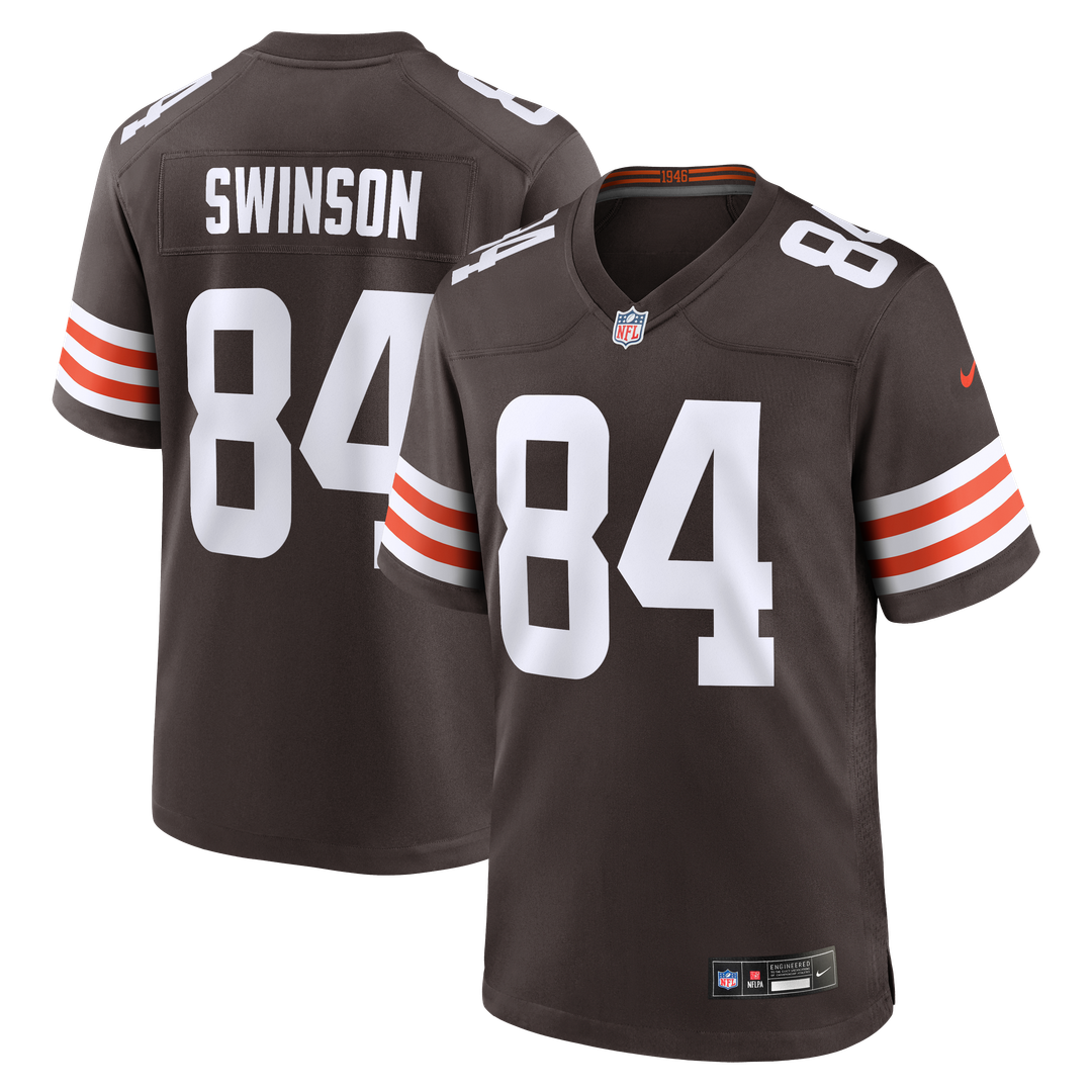 Messiah Swinson Cleveland Browns Game Jersey - Brown