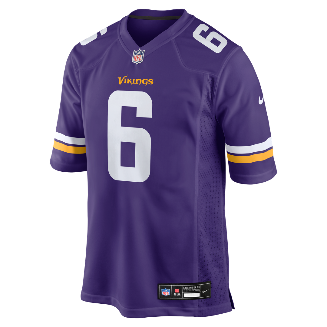 Dwight McGlothern Minnesota Vikings Game Jersey - Purple