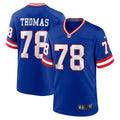 Andrew Thomas New York Giants Alternate Game Jersey - Royal Blue