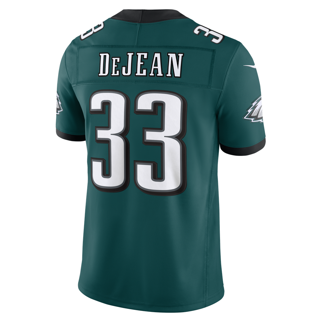 Cooper DeJean Philadelphia Eagles Alternate Vapor F.U.S.E. Stitched Limited Jersey - Black