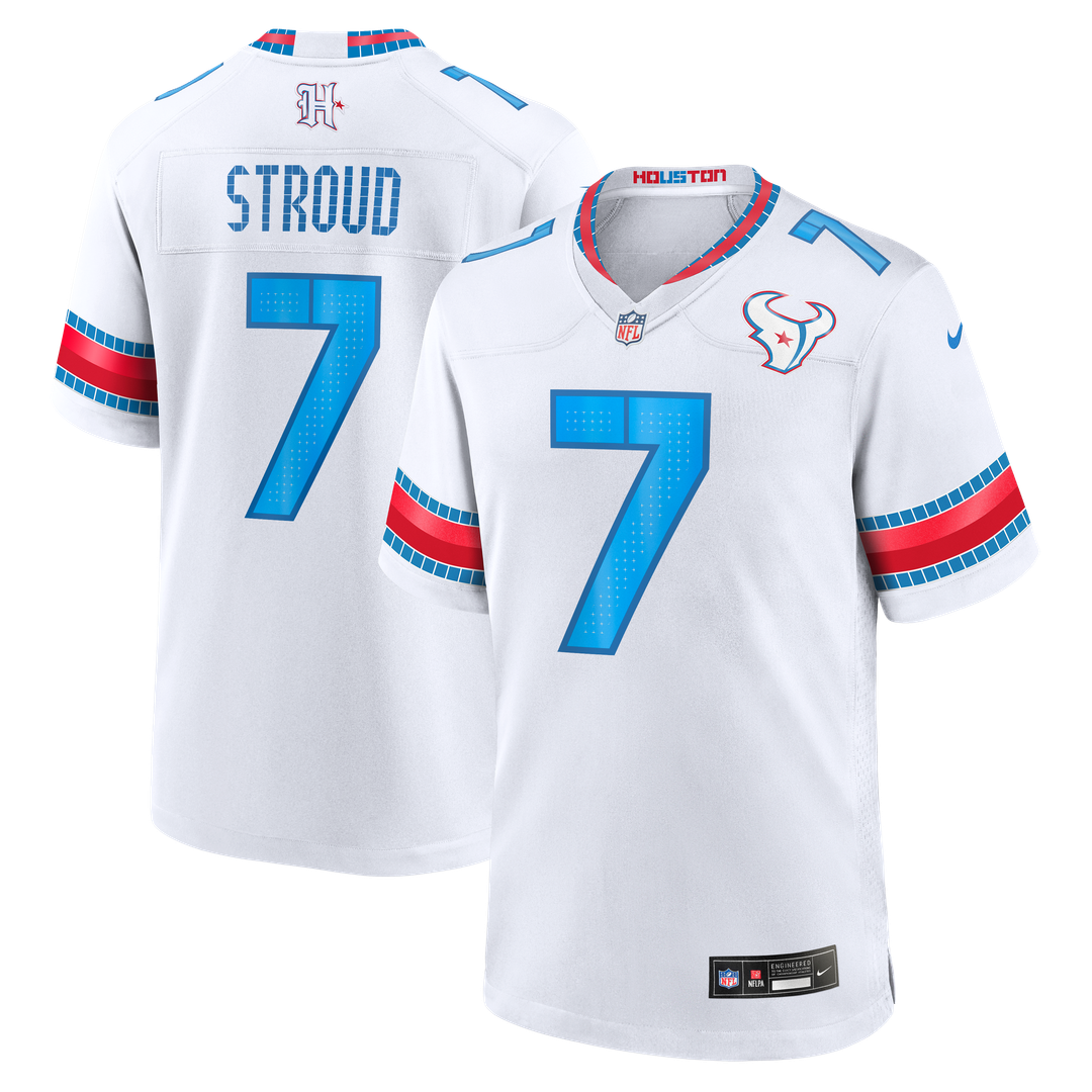 C.J. Stroud Houston Texans 2026 Rivalries Collection Game Jersey - White