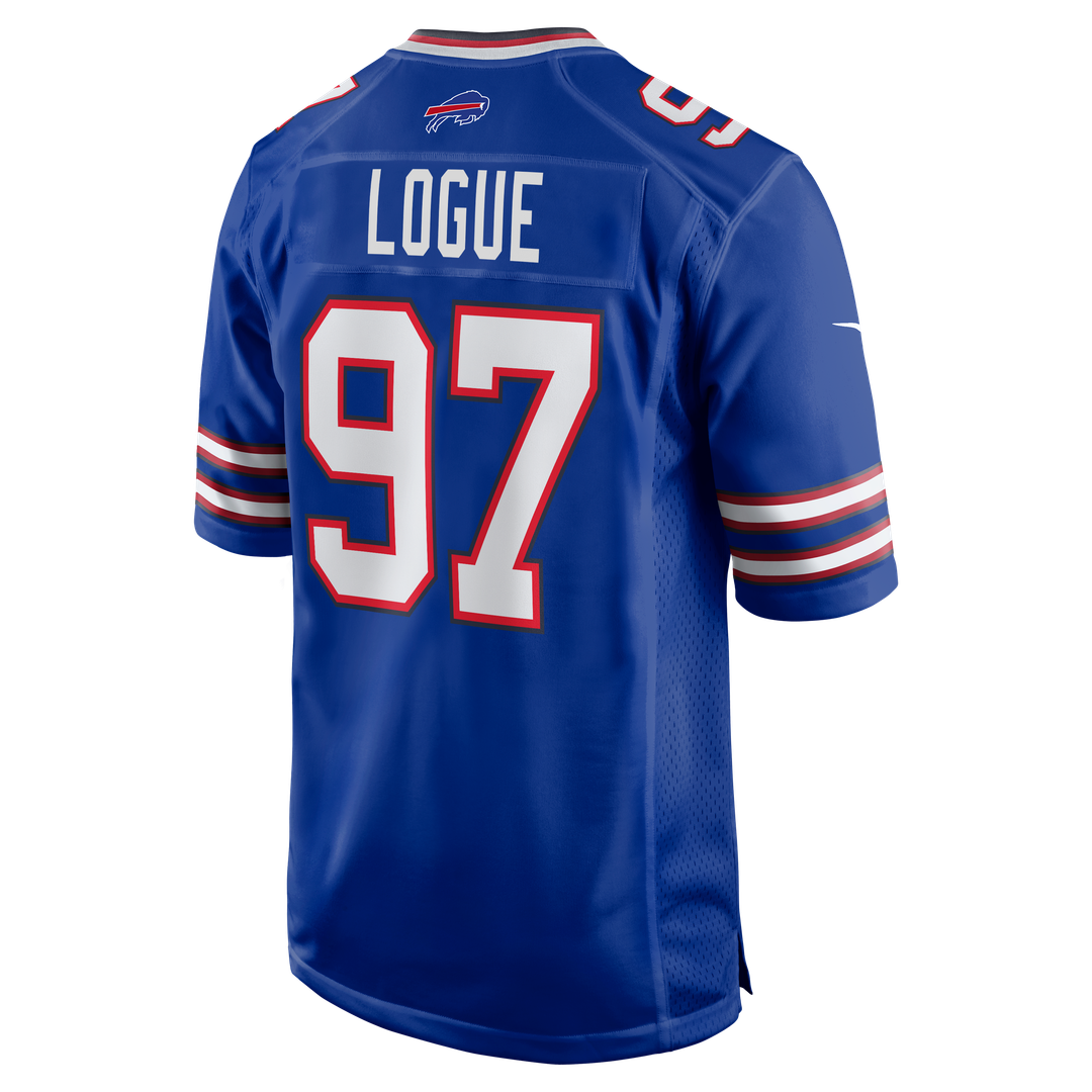 Zion Logue Buffalo Bills Game Jersey - Royal Blue