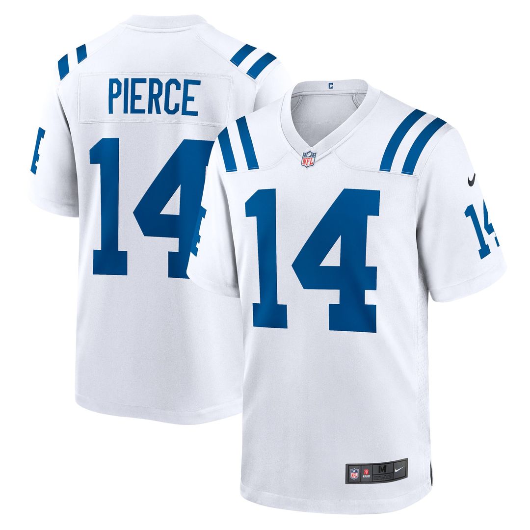 Alec Pierce Indianapolis Colts Away Game Jersey - White
