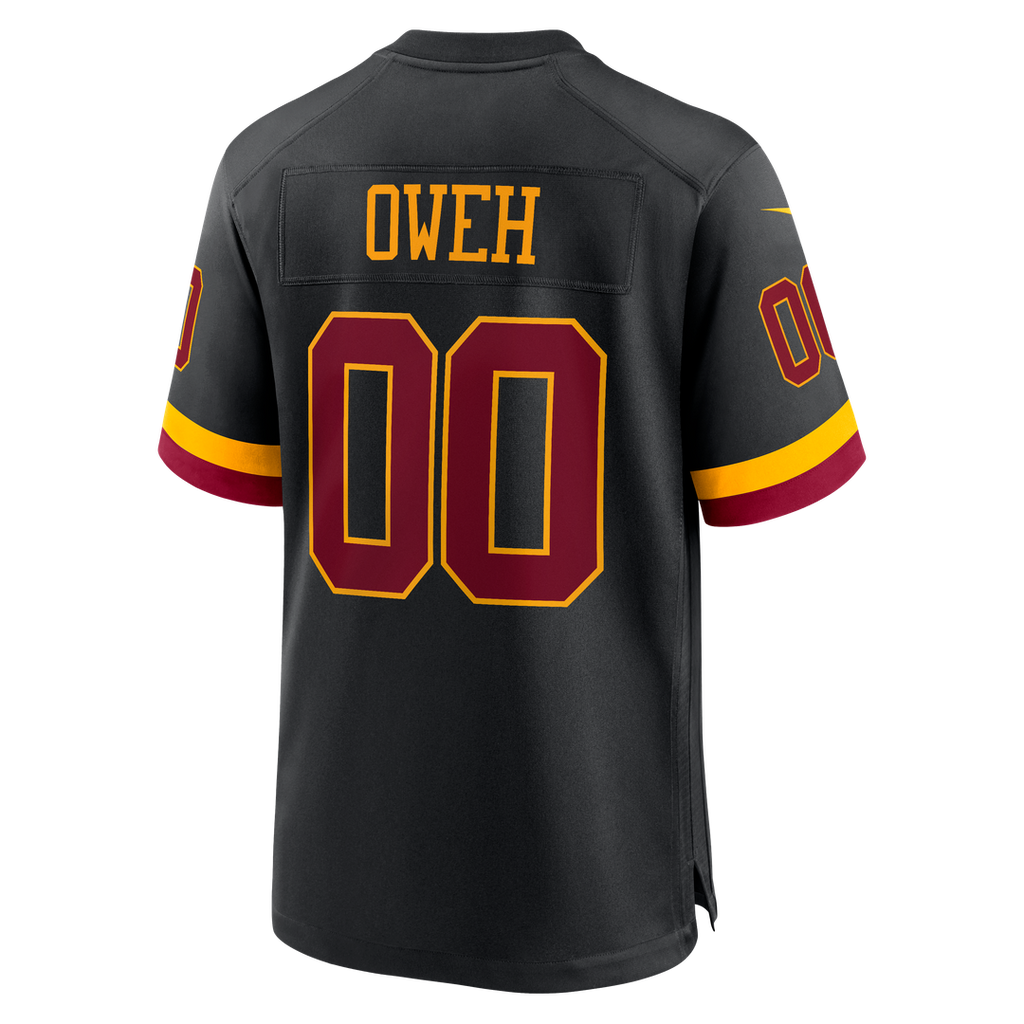 Odafe Oweh Washington Commanders Hail Raiser Alternate Game Jersey - Black