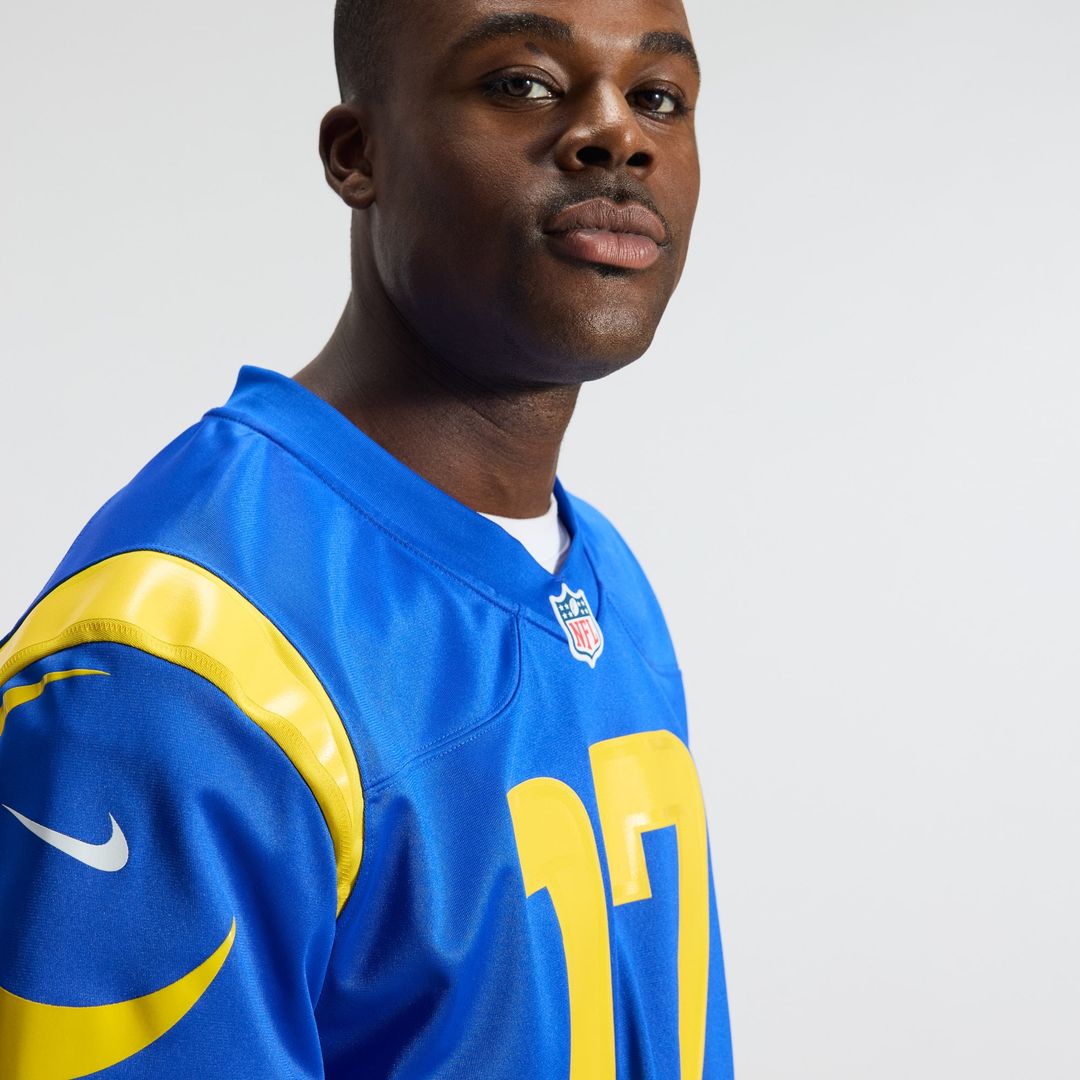 Davante Adams Los Angeles Rams Game Jersey - Royal Blue