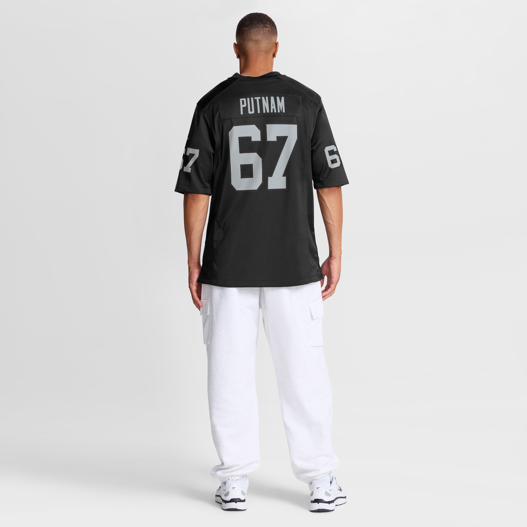 Will Putnam Las Vegas Raiders Game Jersey - Black