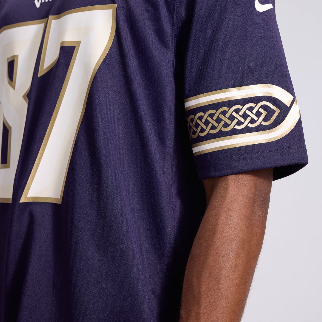T.J. Hockenson Minnesota Vikings 2026 Rivalries Collection Game Jersey - Purple