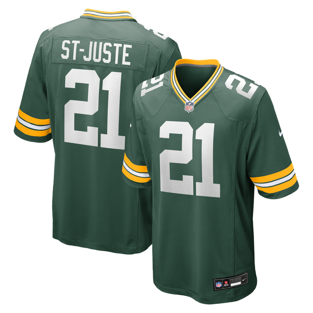 Benjamin St-Juste Green Bay Packers Game Jersey - Green