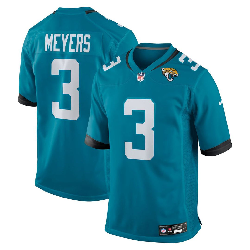 Jakobi Meyers Jacksonville Jaguars Game Jersey - Teal