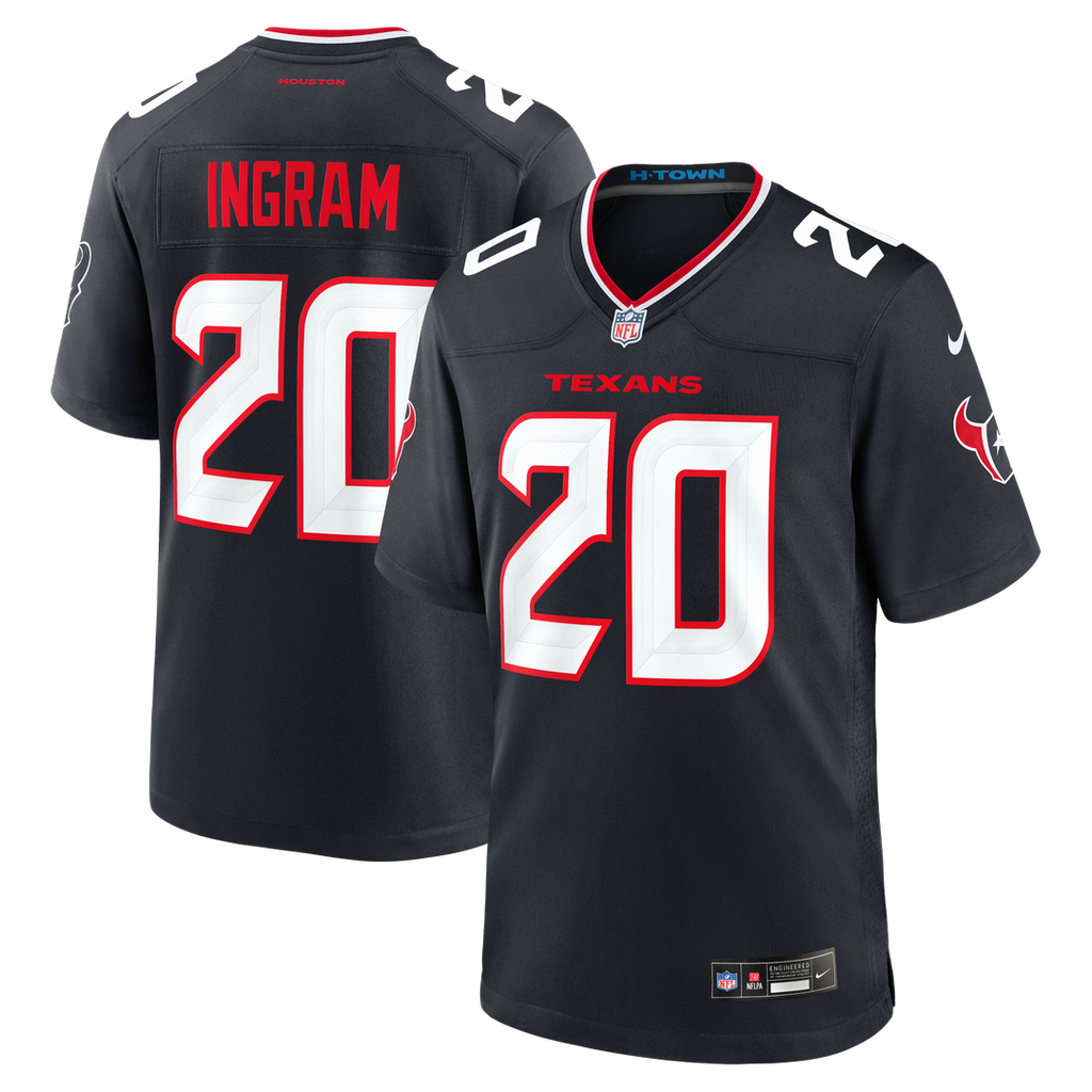 Ja'Marcus Ingram Houston Texans Game Jersey - Navy