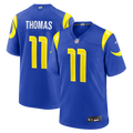 Keir Thomas Los Angeles Rams Game Jersey - Royal Blue