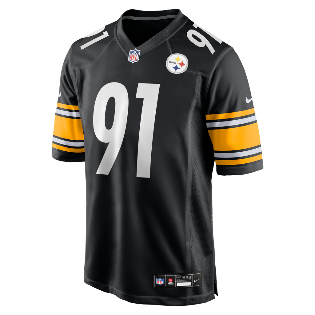 Logan Lee Pittsburgh Steelers Game Jersey - Black