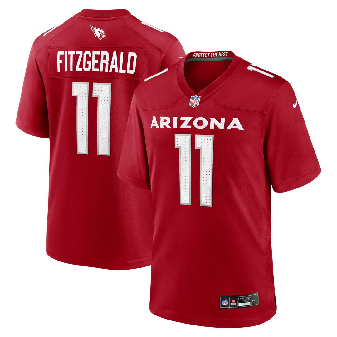 Larry Fitzgerald Arizona Cardinals Team Game Jersey - Cardinal