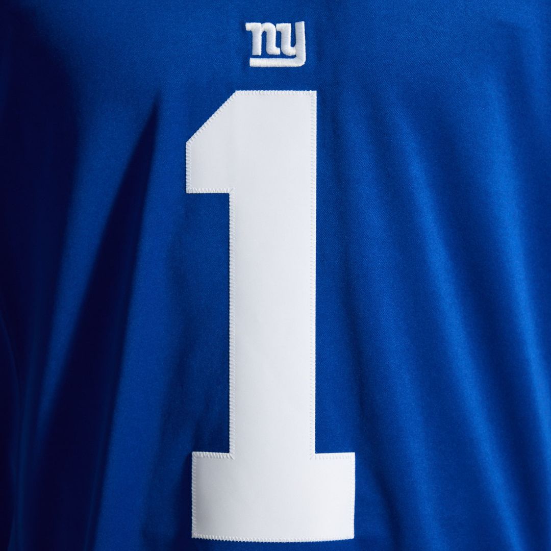 Malik Nabers New York Giants Vapor F.U.S.E. Stitched Limited Jersey - Royal Blue