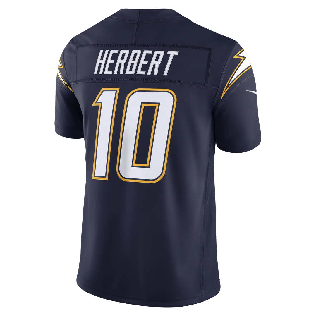 Justin Herbert Los Angeles Chargers Vapor F.U.S.E. Stitched Limited Jersey - Powder Blue