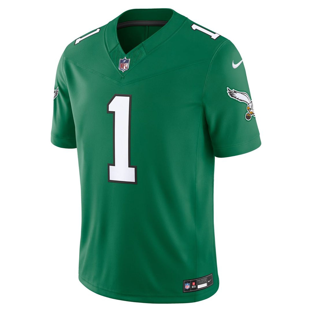 Jalen Hurts Philadelphia Eagles Alternate Vapor F.U.S.E. Stitched Limited Jersey - Black