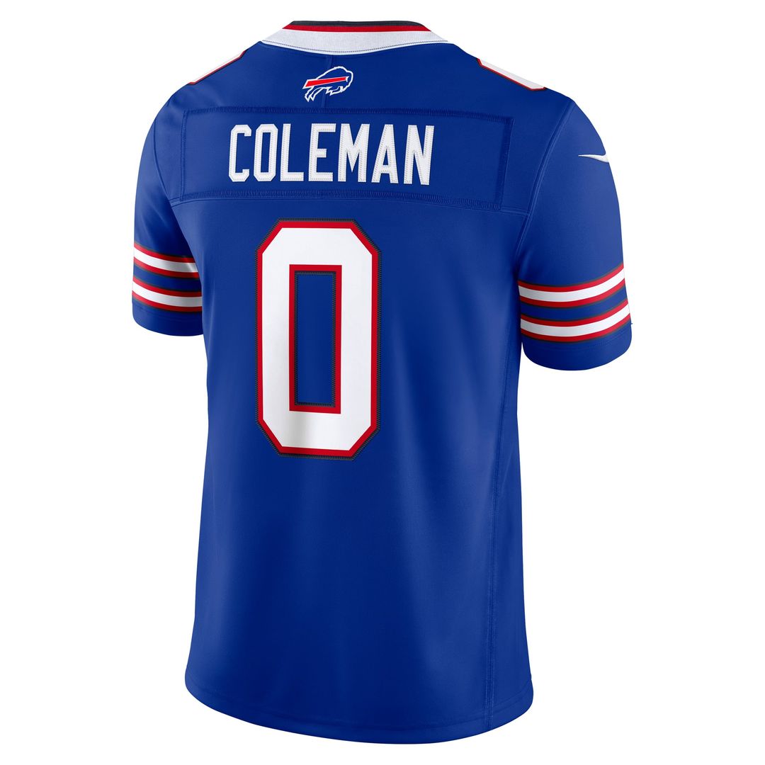 Keon Coleman Buffalo Bills Vapor F.U.S.E. Stitched Limited Jersey - Royal Blue