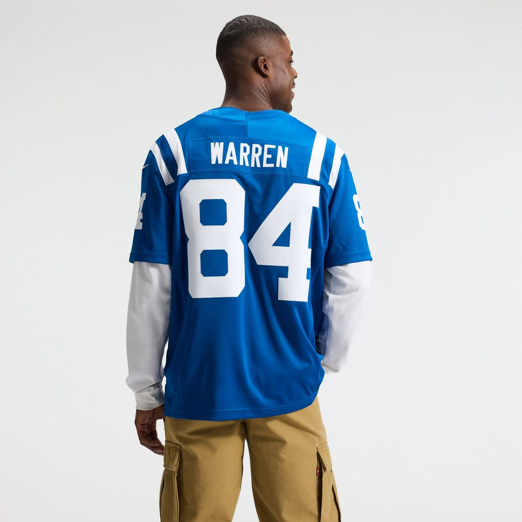 Tyler Warren Indianapolis Colts Vapor F.U.S.E. Stitched Limited Jersey - White