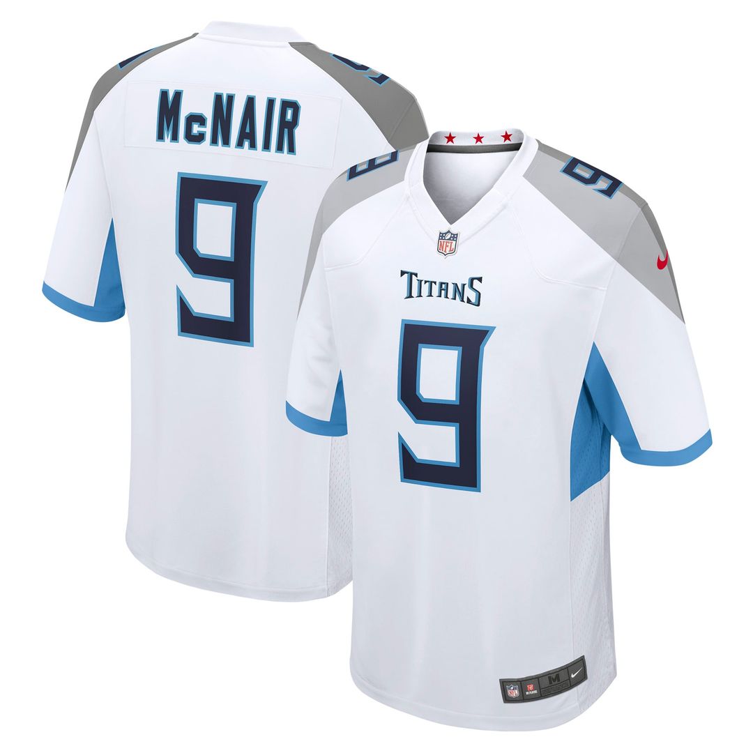 Steve McNair Tennessee Titans Alternate Game Jersey - Light Blue