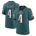 Jake Elliott Philadelphia Eagles Game Jersey - Midnight Green