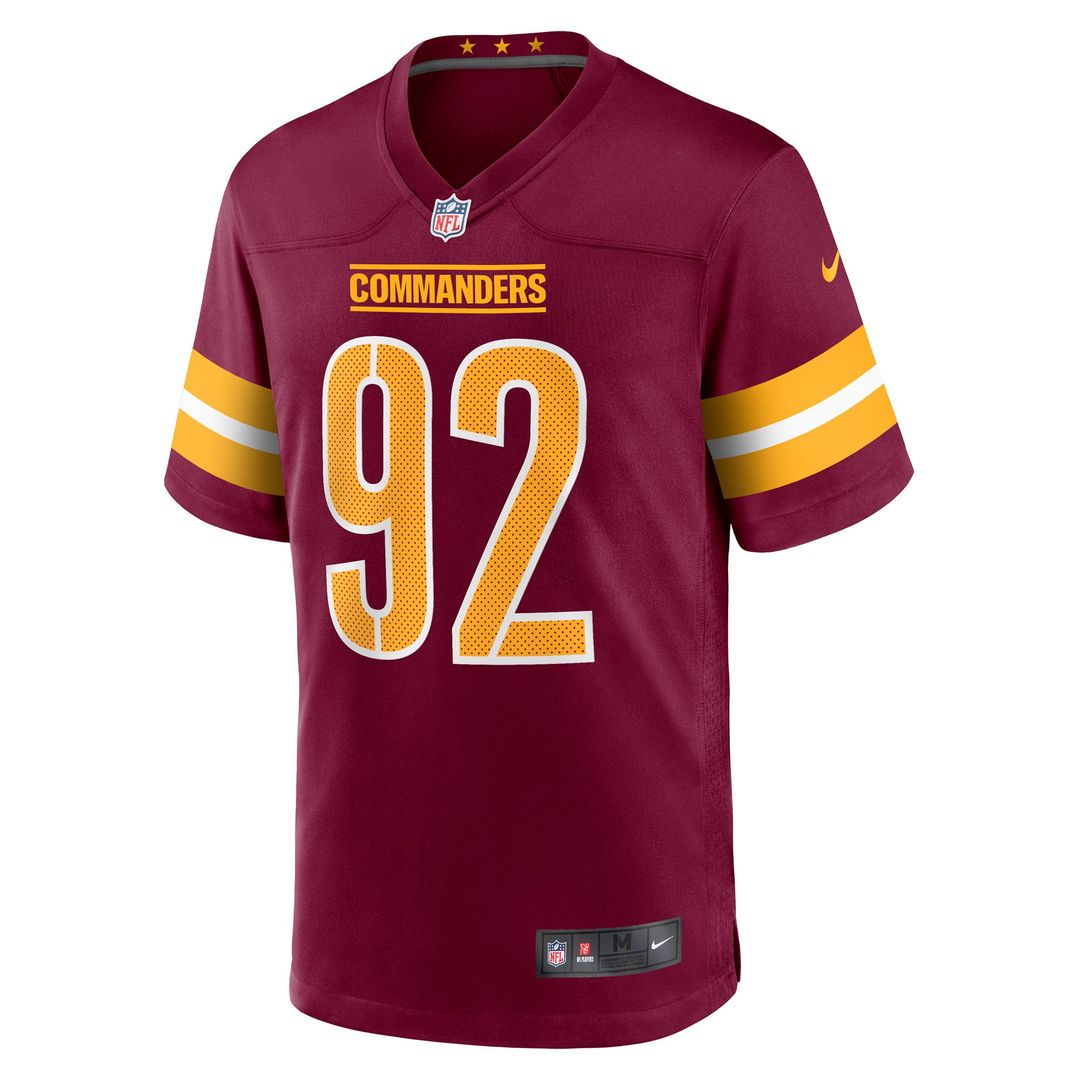 Dorance Armstrong Washington Commanders Game Jersey - Burgundy