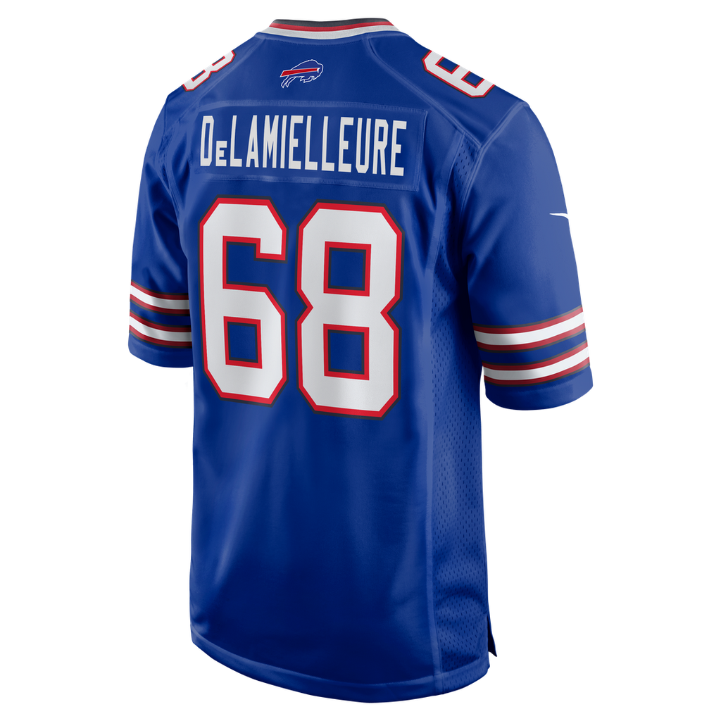 Joe DeLamielleure Buffalo Bills Game Jersey - Royal Blue