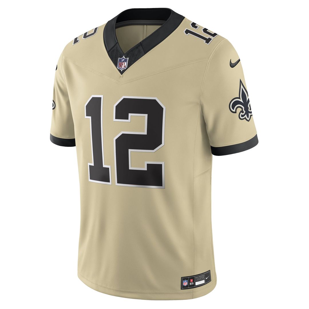 Chris Olave New Orleans Saints Alternate Gameday Golds Alternate Vapor F.U.S.E. Limited Jersey - Gold
